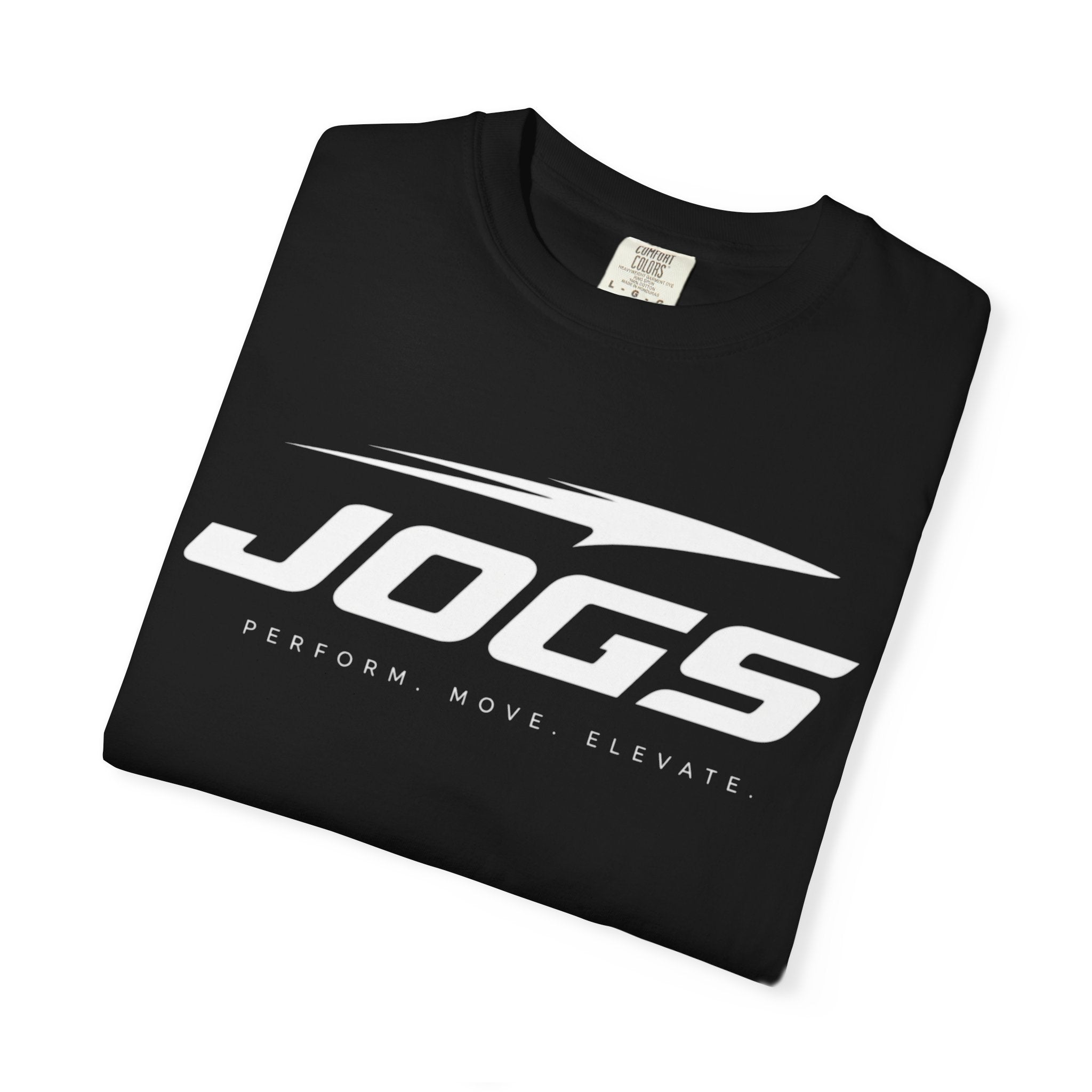 JOGS Performance Tee — 'Perform Move Elevate' Athletic T-Shirt